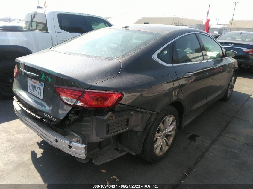 2015 CHRYSLER 200 C - 1C3CCCCB2FN602627