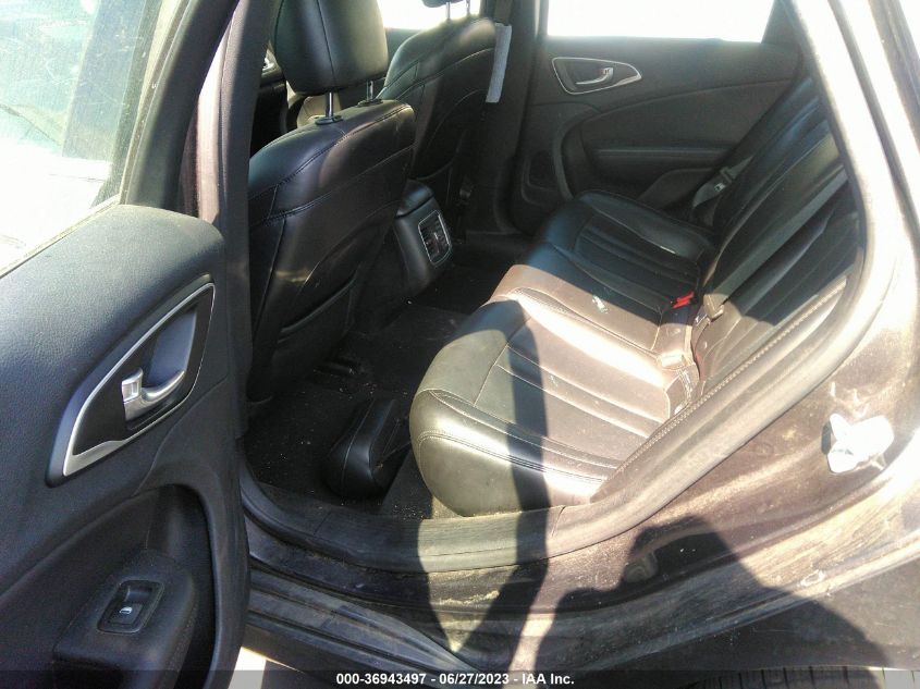 2015 CHRYSLER 200 C - 1C3CCCCB2FN602627
