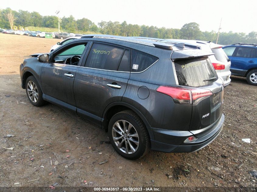 2018 TOYOTA RAV4 LIMITED/PLATINUM - JTMDFREV1JD239236