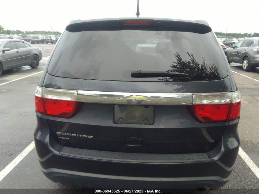 2013 DODGE DURANGO SXT - 1C4RDJAG5DC654140