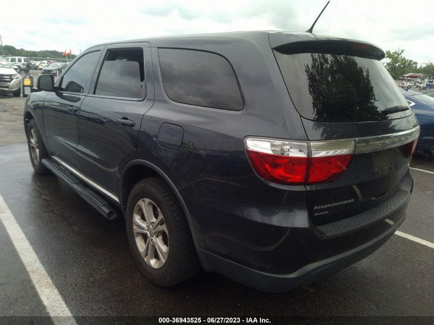 2013 DODGE DURANGO SXT - 1C4RDJAG5DC654140
