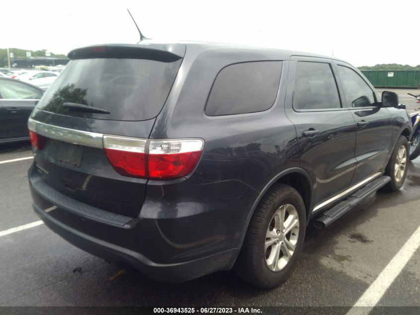 2013 DODGE DURANGO SXT - 1C4RDJAG5DC654140