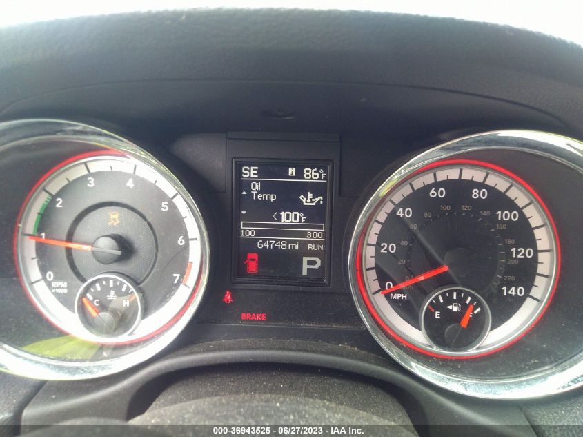 2013 DODGE DURANGO SXT - 1C4RDJAG5DC654140