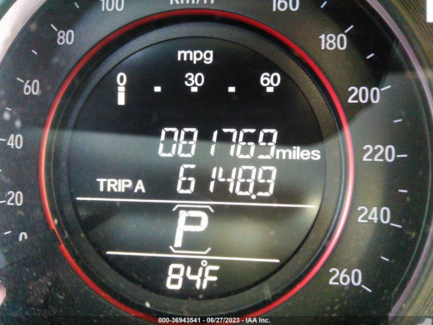 2017 HONDA ACCORD SEDAN SPORT - 1HGCR2F53HA193155