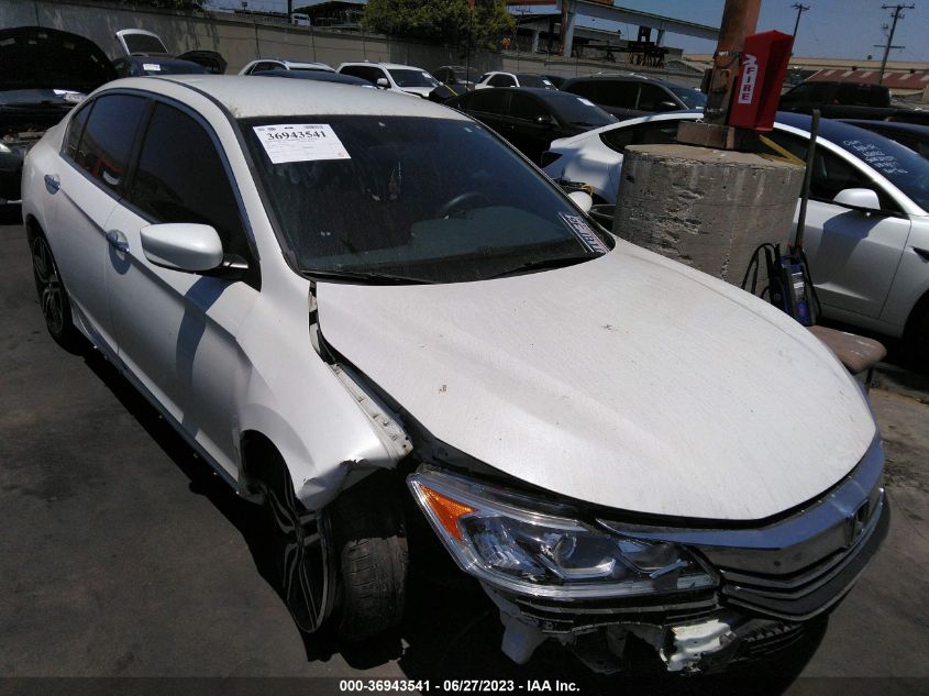 2017 HONDA ACCORD SEDAN SPORT - 1HGCR2F53HA193155