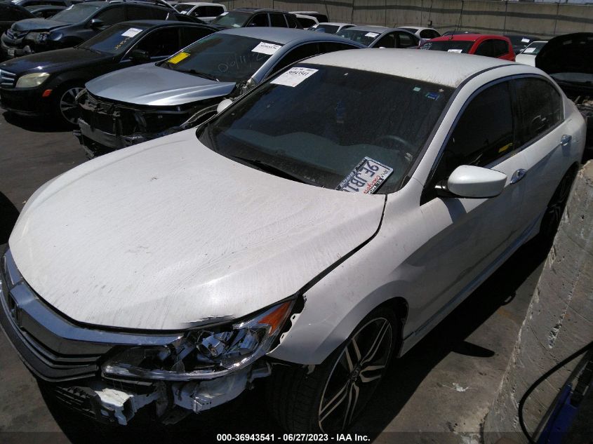 2017 HONDA ACCORD SEDAN SPORT - 1HGCR2F53HA193155