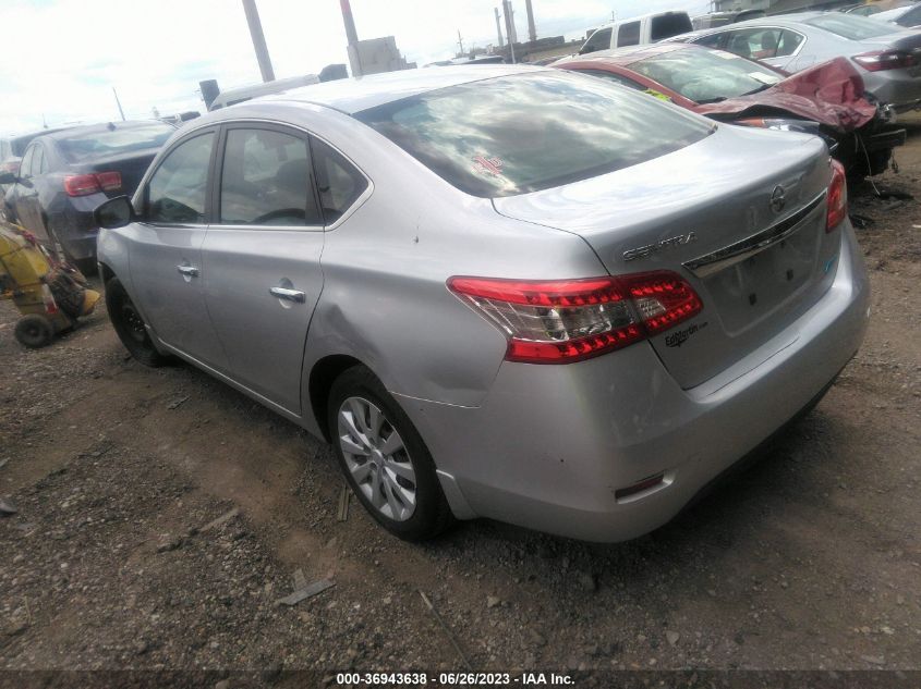 2014 NISSAN SENTRA S/FE+ S/SV/FE+ SV/SR/SL - 3N1AB7AP7EY215846