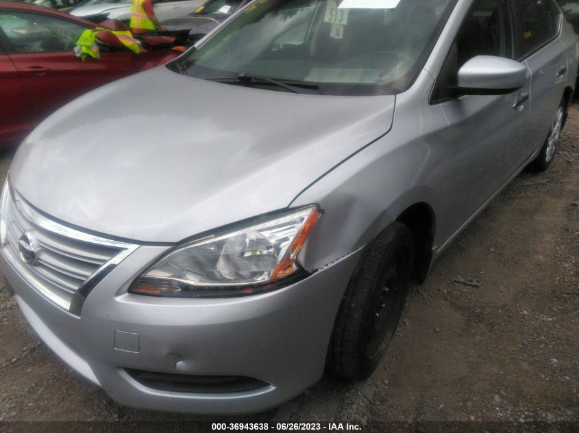 2014 NISSAN SENTRA S/FE+ S/SV/FE+ SV/SR/SL - 3N1AB7AP7EY215846