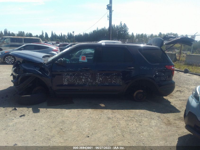 2015 FORD UTILITY POLICE 1FM5K8AR3FGA35560