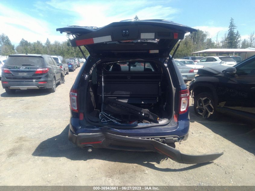 2015 FORD UTILITY POLICE 1FM5K8AR3FGA35560