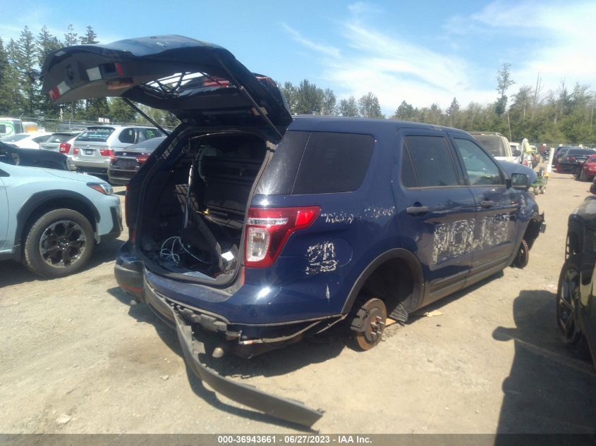 2015 FORD UTILITY POLICE 1FM5K8AR3FGA35560
