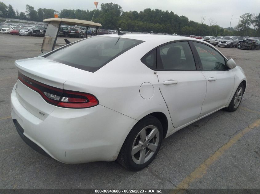 2015 DODGE DART SXT - 1C3CDFBBXFD129226