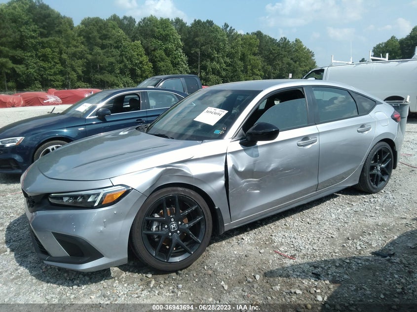 VIN 19XFL2H83PE000082 2023 HONDA CIVIC HATCHBACK SPORT