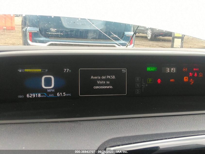 2021 TOYOTA PRIUS L - JTDKAMFUXM3150306