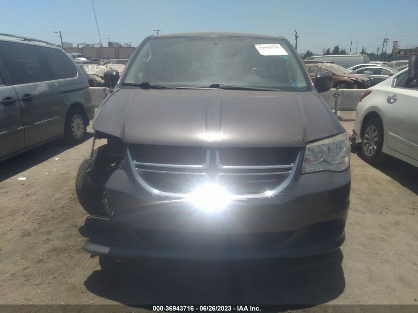 2016 DODGE GRAND CARAVAN SE - 2C4RDGBG0GR132027
