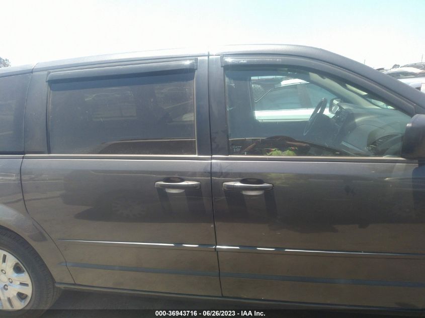 2016 DODGE GRAND CARAVAN SE - 2C4RDGBG0GR132027