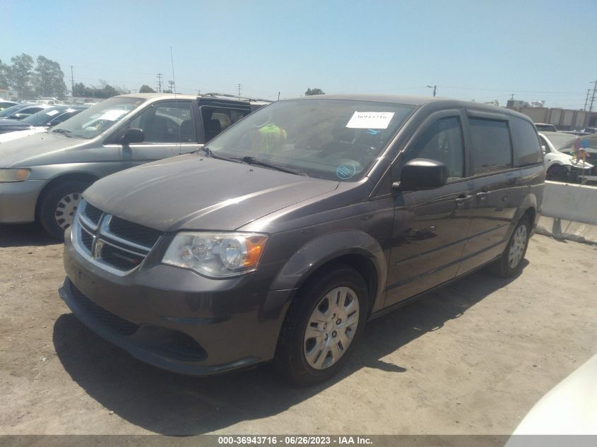 2016 DODGE GRAND CARAVAN SE - 2C4RDGBG0GR132027
