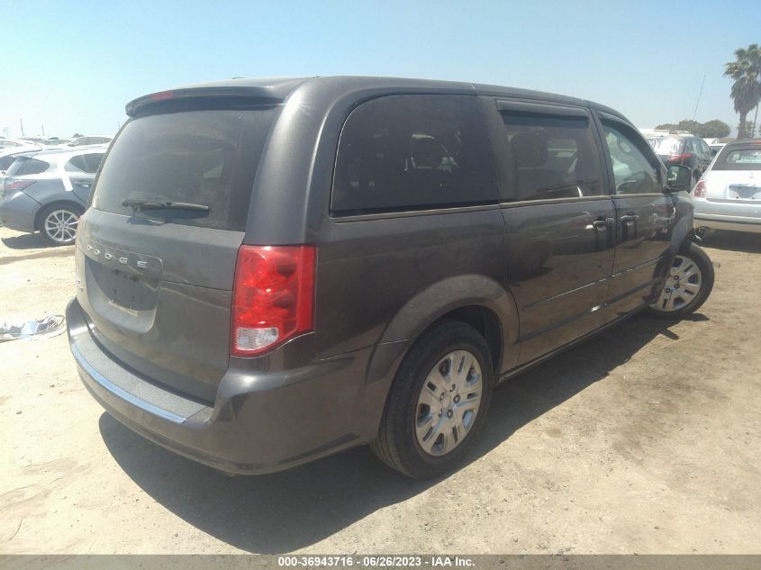2016 DODGE GRAND CARAVAN SE - 2C4RDGBG0GR132027