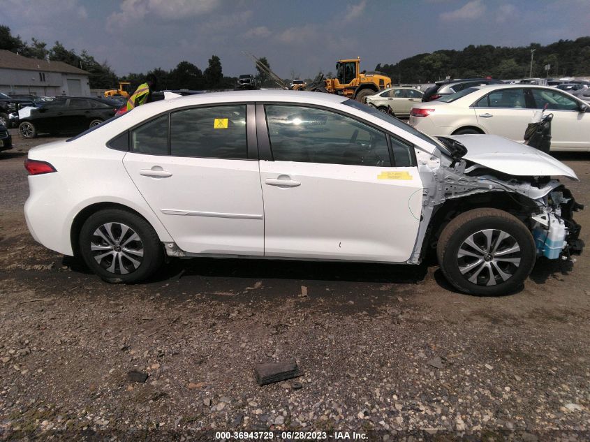 2022 TOYOTA COROLLA HYBRID LE - JTDEAMDE0N3013224