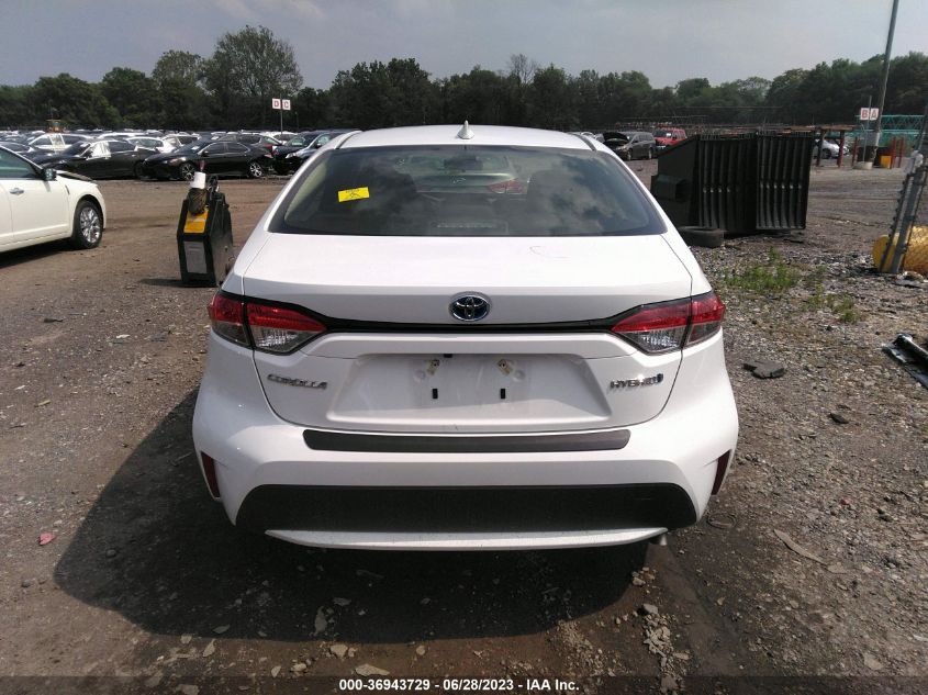 2022 TOYOTA COROLLA HYBRID LE - JTDEAMDE0N3013224