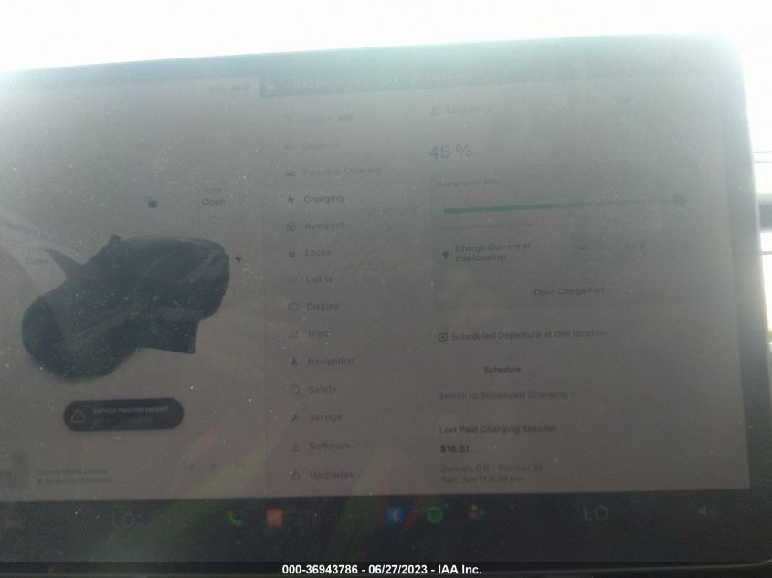 2022 TESLA MODEL Y - 7SAYGDEF9NF543216