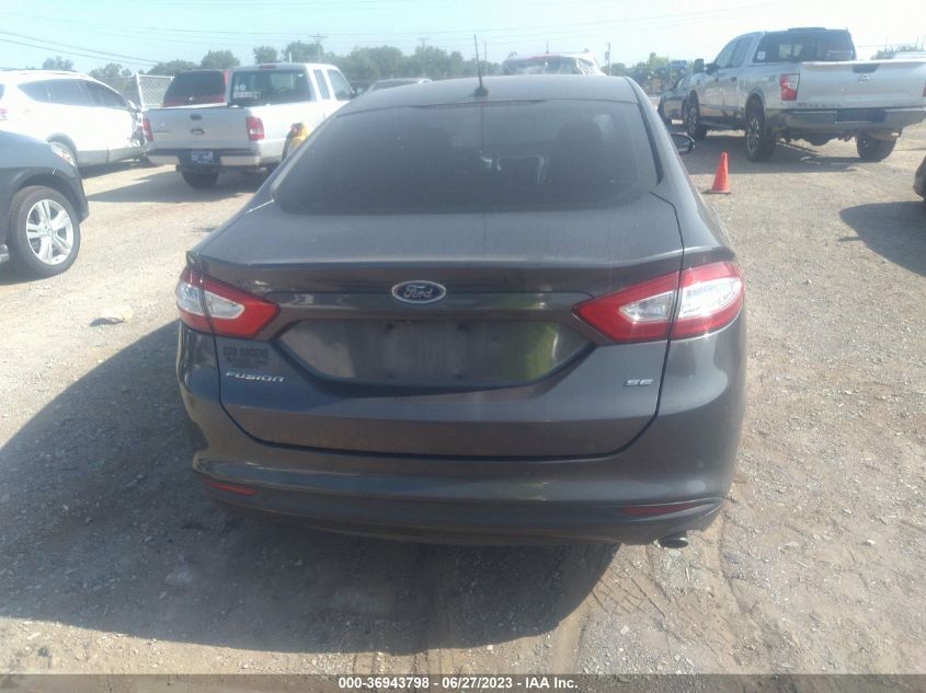 2016 FORD FUSION SE - 1FA6P0H73G5118635