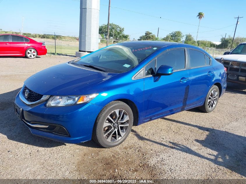 2013 HONDA CIVIC SDN EX - 19XFB2F8XDE082619