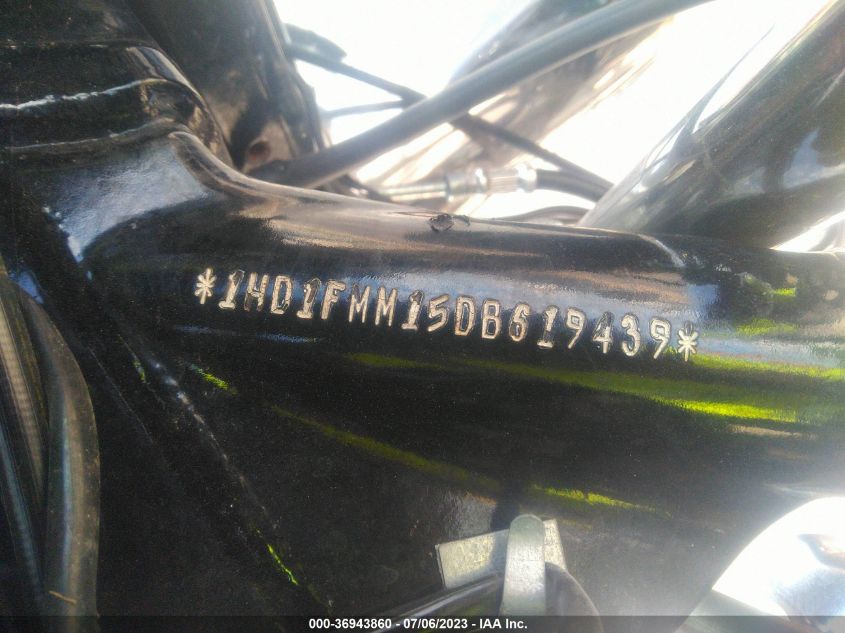 2013 HARLEY-DAVIDSON FLHTP POLICE ELECTRA GLIDE 1HD1FMM15DB619439