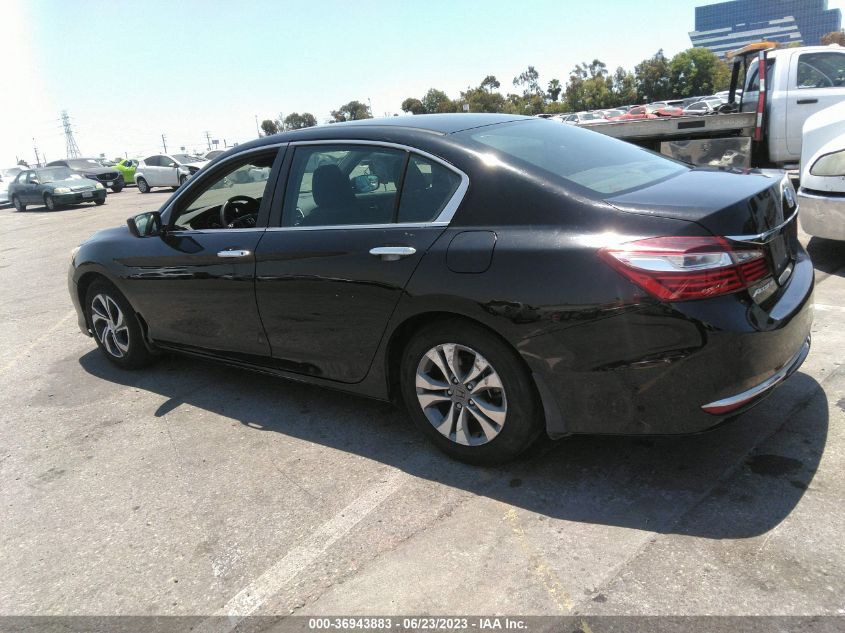 2016 HONDA ACCORD SEDAN LX - 1HGCR2F3XGA238038