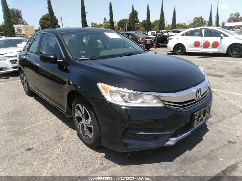 2016 HONDA ACCORD SEDAN LX - 1HGCR2F3XGA238038