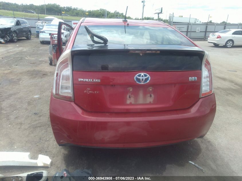 2013 TOYOTA PRIUS ONE/TWO/THREE/FOUR/FIVE - JTDKN3DU4D0350245