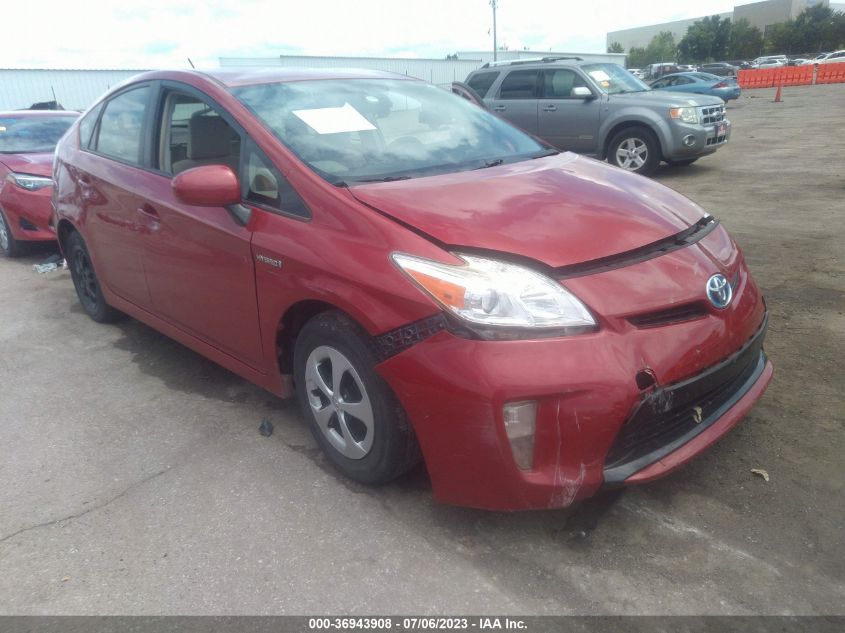2013 TOYOTA PRIUS ONE/TWO/THREE/FOUR/FIVE - JTDKN3DU4D0350245