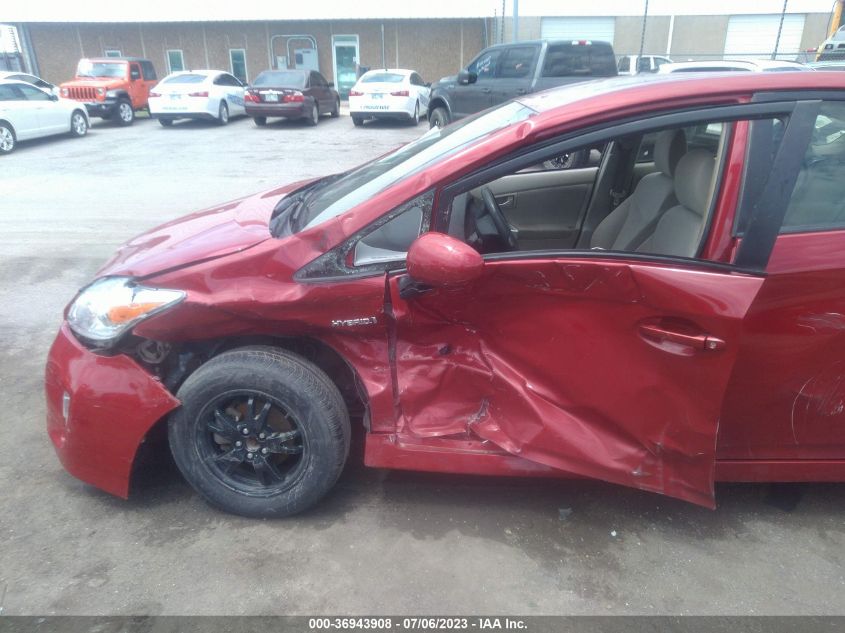 2013 TOYOTA PRIUS ONE/TWO/THREE/FOUR/FIVE - JTDKN3DU4D0350245