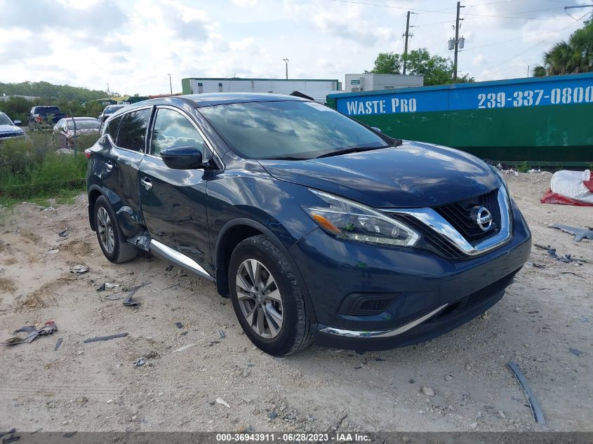 2018 NISSAN MURANO S/SL/SV/PLATINUM - 5N1AZ2MG0JN183199