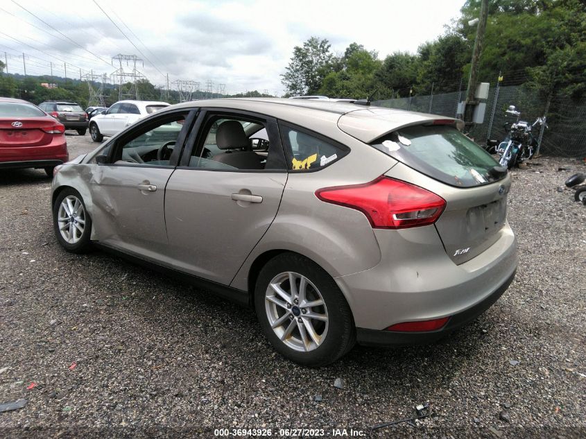 2016 FORD FOCUS SE - 1FADP3K23GL236301