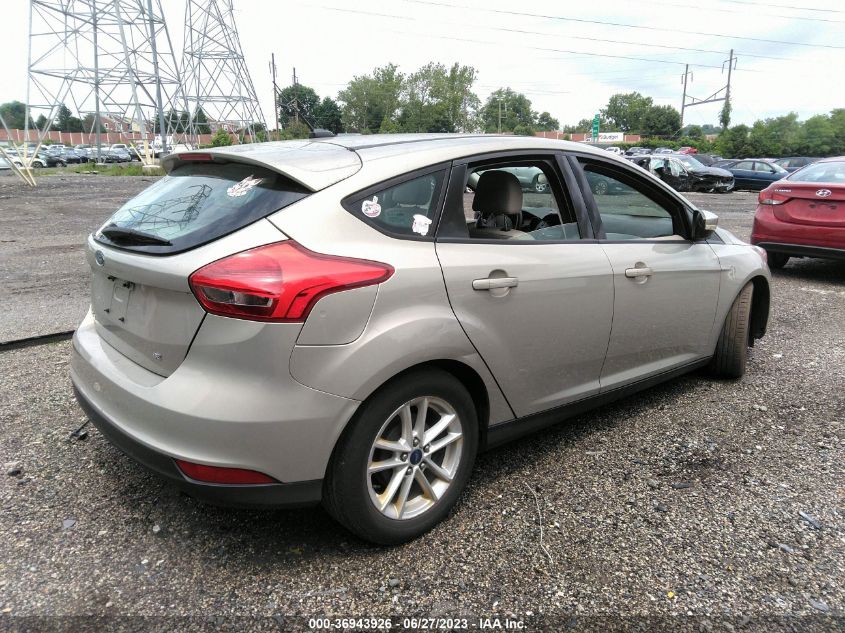 2016 FORD FOCUS SE - 1FADP3K23GL236301