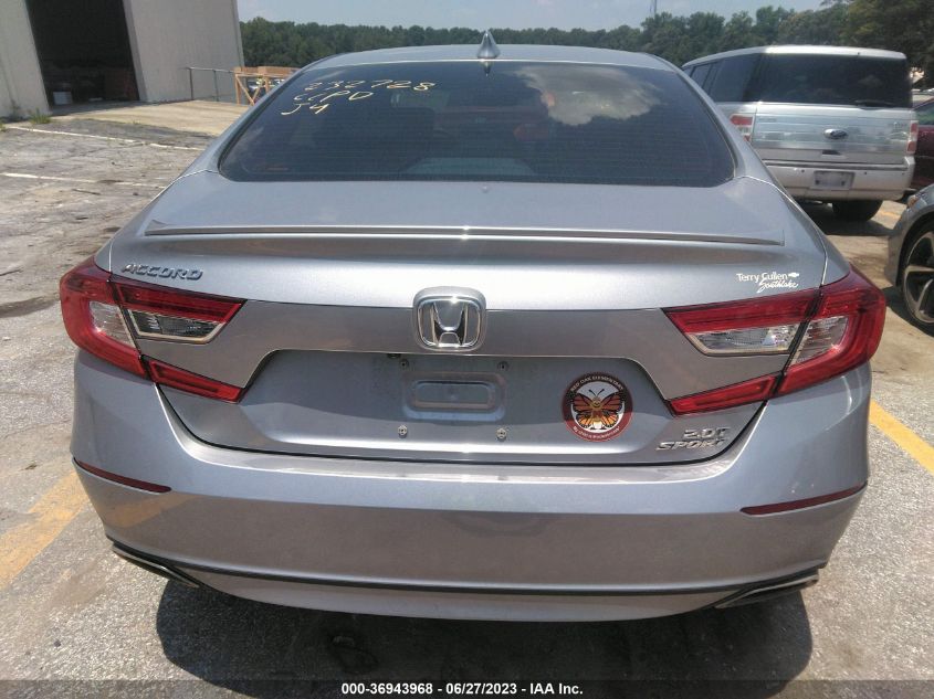 2019 HONDA ACCORD SEDAN SPORT 2.0T - 1HGCV2F33KA031298