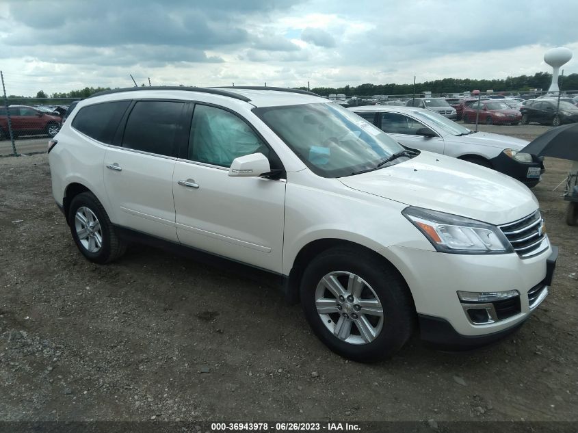 2014 CHEVROLET TRAVERSE LT - 1GNKRHKDXEJ253364