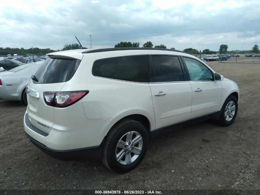 2014 CHEVROLET TRAVERSE LT - 1GNKRHKDXEJ253364