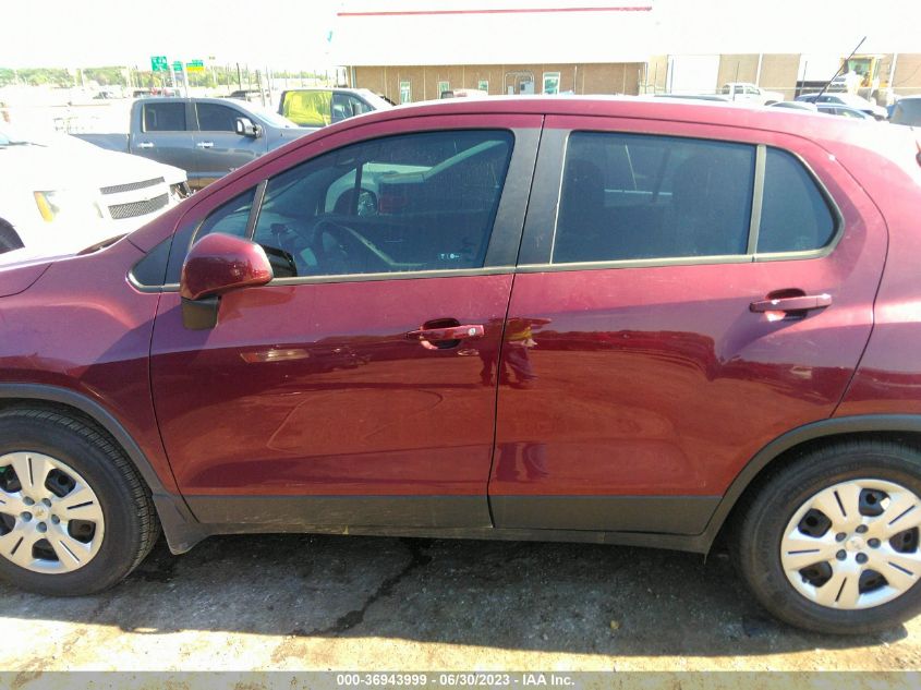 2017 CHEVROLET TRAX LS - 3GNCJKSB7HL225963
