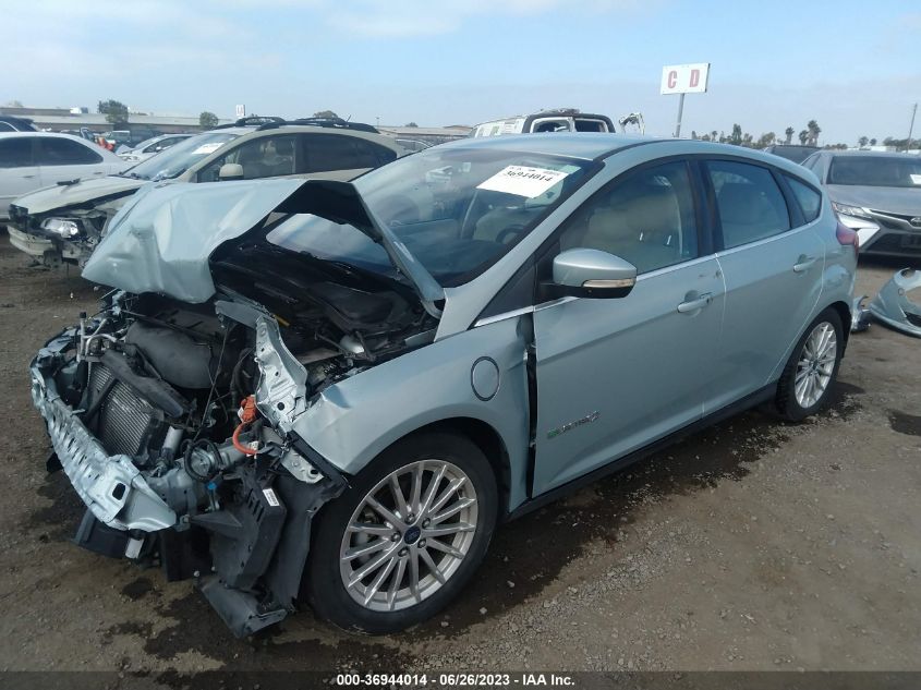 2014 FORD FOCUS ELECTRIC - 1FADP3R43EL341361