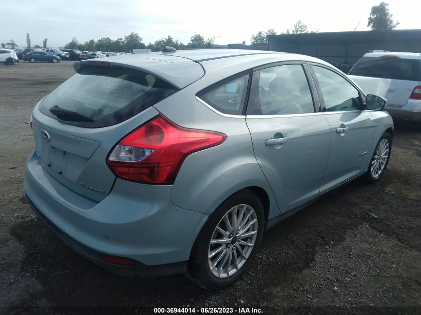 2014 FORD FOCUS ELECTRIC - 1FADP3R43EL341361