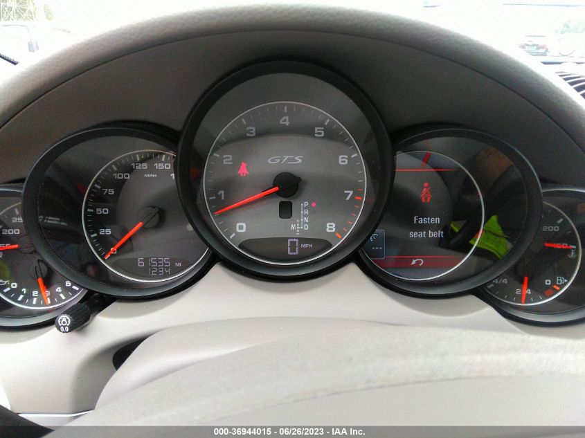 2014 PORSCHE CAYENNE GTS - WP1AD2A29ELA70573