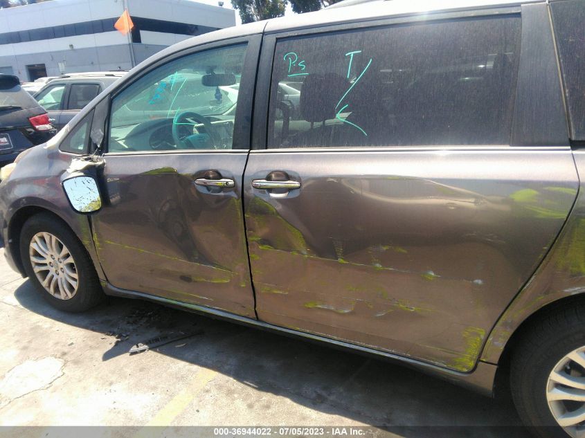 2014 TOYOTA SIENNA XLE - 5TDYK3DCXES427063