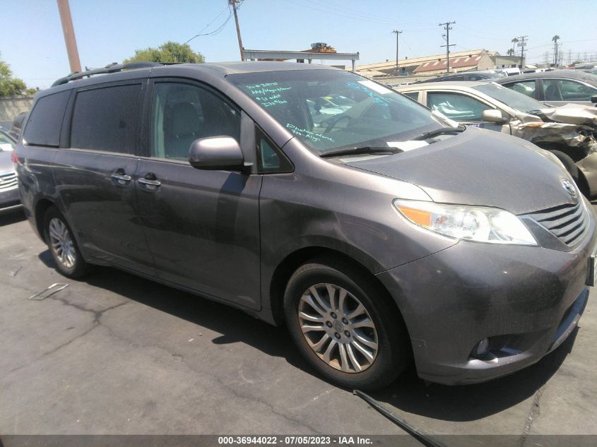 2014 TOYOTA SIENNA XLE - 5TDYK3DCXES427063