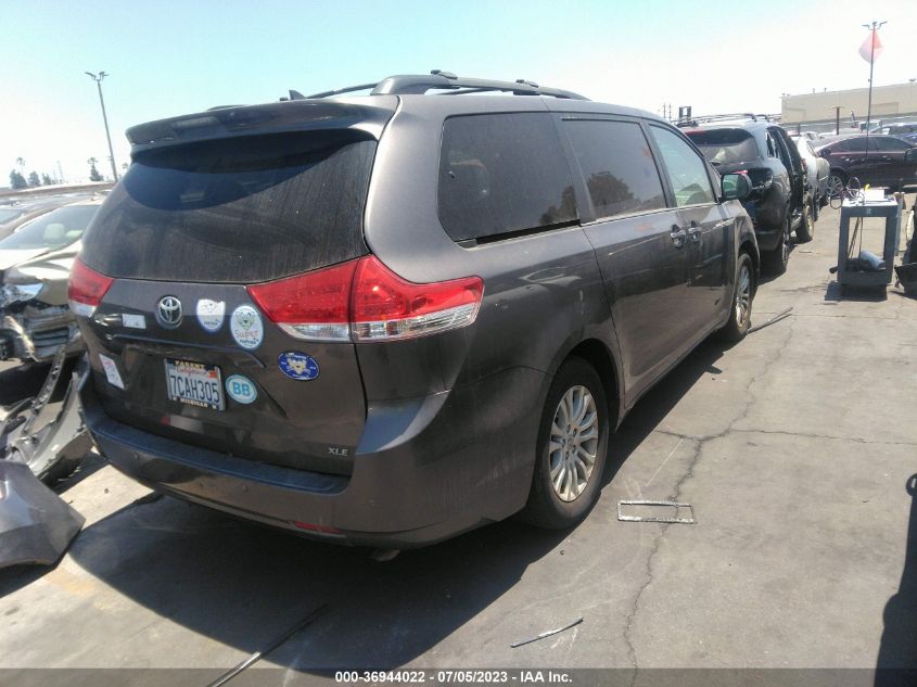 2014 TOYOTA SIENNA XLE - 5TDYK3DCXES427063