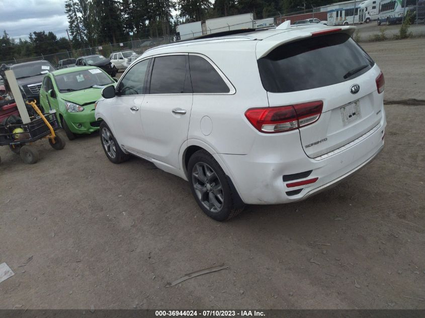 2016 KIA SORENTO SX - 5XYPKDA53GG129946