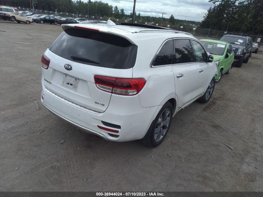 2016 KIA SORENTO SX - 5XYPKDA53GG129946