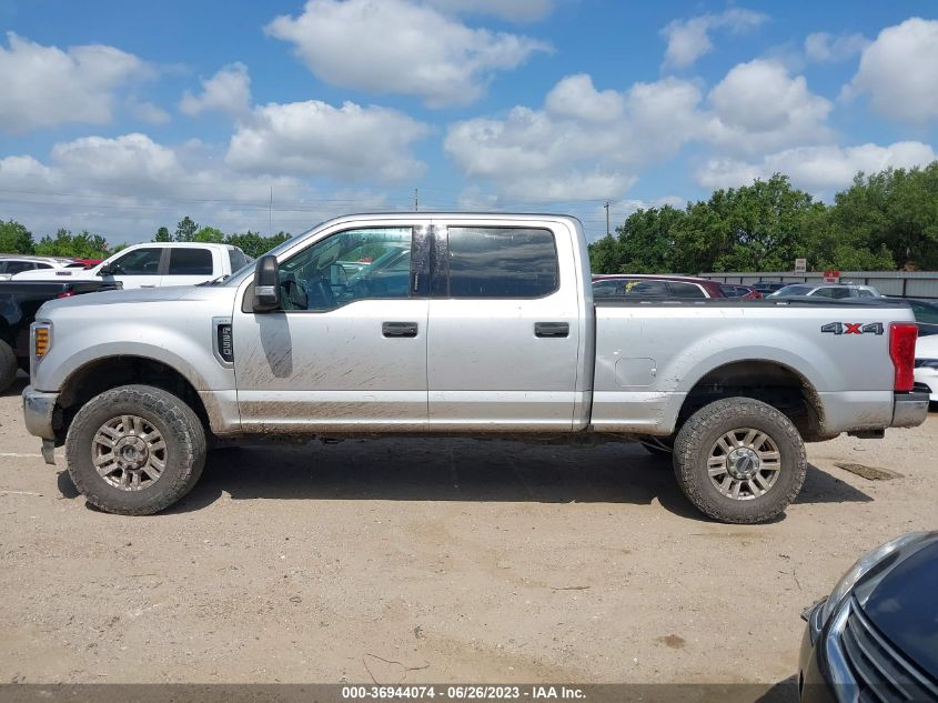 2019 FORD SUPER DUTY F-250 SRW XL/XLT/LARIAT - 1FT7W2B68KEE85102