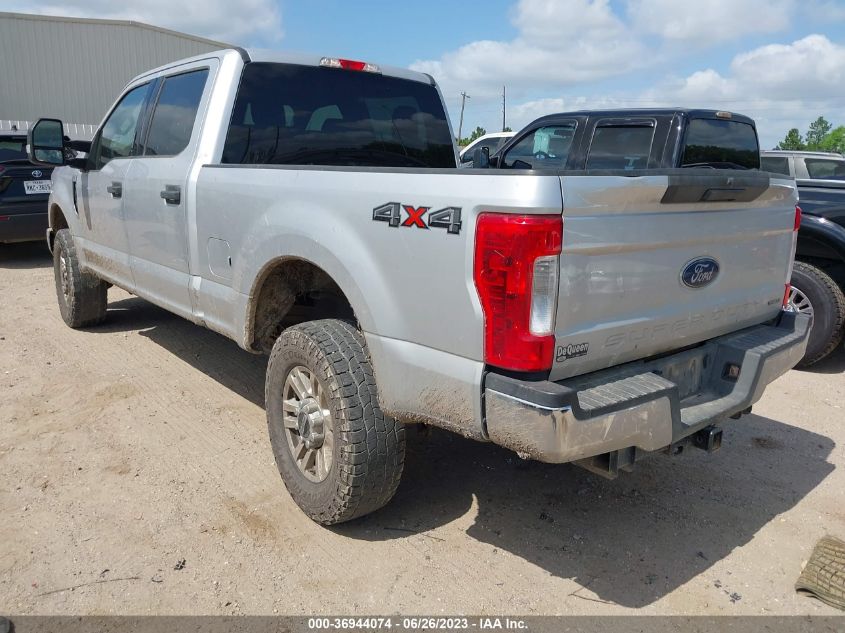 2019 FORD SUPER DUTY F-250 SRW XL/XLT/LARIAT - 1FT7W2B68KEE85102
